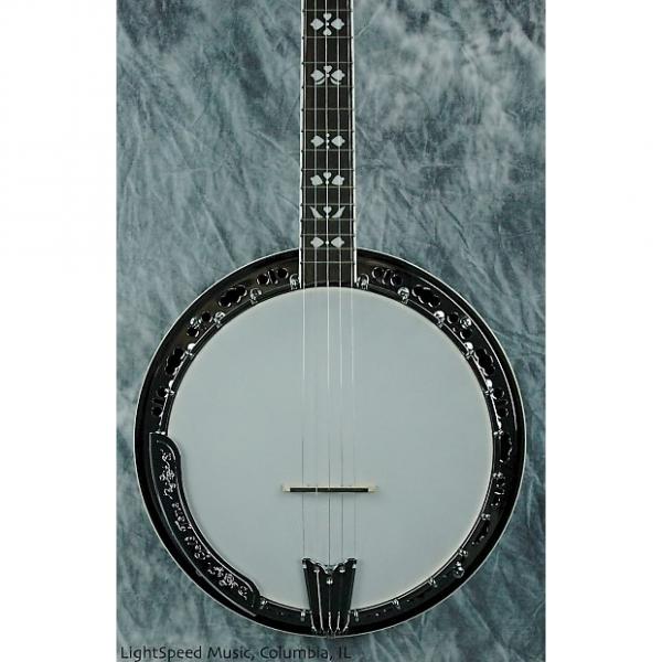 Custom Gold Tone BG-150F 5-String Bluegrass Resonator Banjo w/ Fancy Inlays #1 image