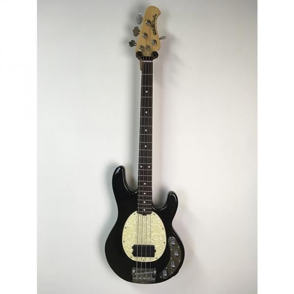 Custom Ernie Ball Music Man Chuck Garric Owned StingRay with Detuner Early 2000's Black Sparkle #1 image