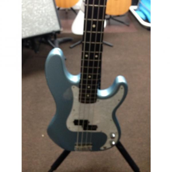 Custom Fender P-bass 2002 Blue Agave #1 image
