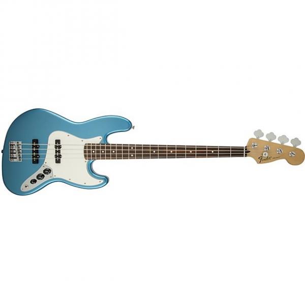 Custom Fender Standard Jazz Bass (Mexican) Lake Placid Blue #1 image