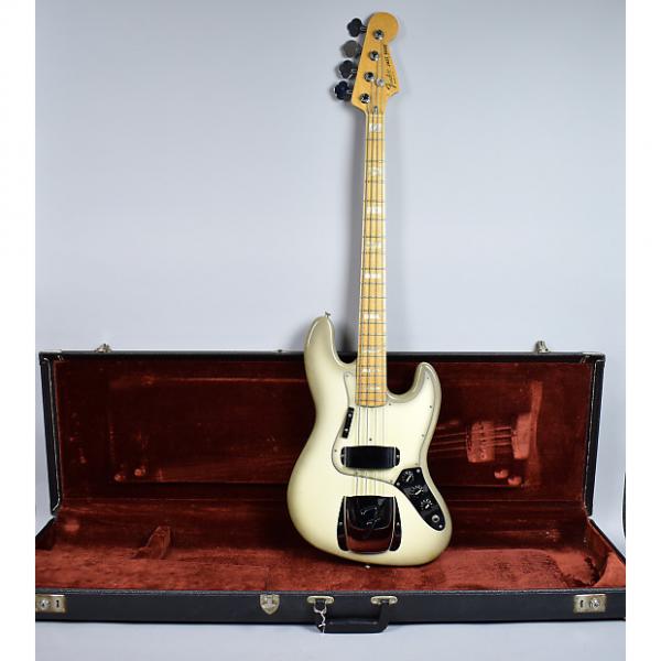 Custom Fender Jazz Bass Vintage American Antigua Finish Electric Guitar w/OHSC 1978 #1 image