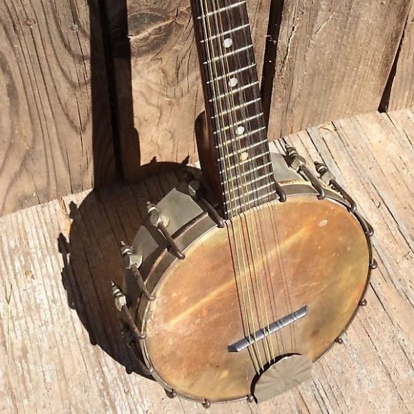 Custom Washburn Lyon Style Banjolin Pre War 1910s 1920s Luthiers Project #1 image