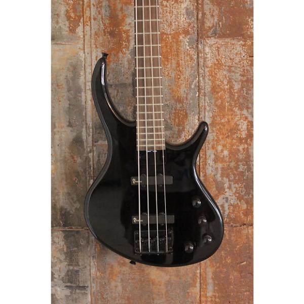 Custom Tobias Toby LTD Standard 4 String Electric Bass Guitar, Jet Black Finish #1 image