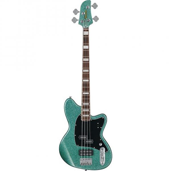 Custom Ibanez TMB310  Electric Bass Guitar - Turqoise Sparkle #1 image