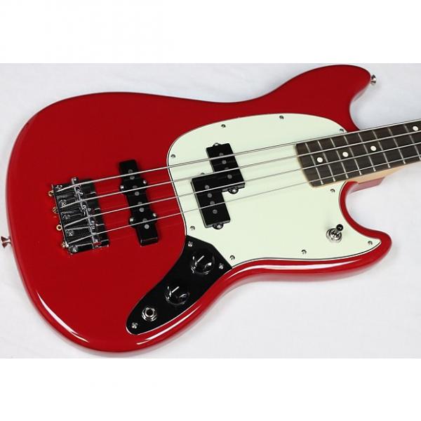Custom Fender Mustang PJ Bass, Torino Red, Rosewood Fingerboard, NEW! #36992 #1 image