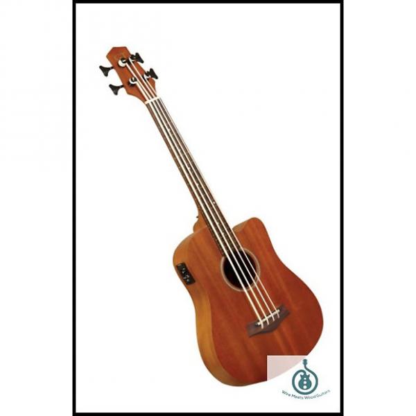 Custom Gold Tone M-BASS25 25-Inch Scale Acoustic-Electric MicroBass with Gig Bag; Free Shipping #1 image