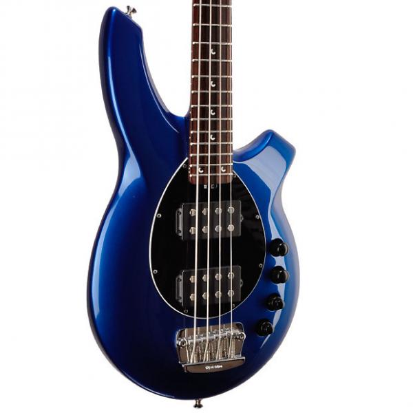 Custom Music man Bongo HH in Metallic Blue 8.6 pounds - This finish is no longer available! #1 image