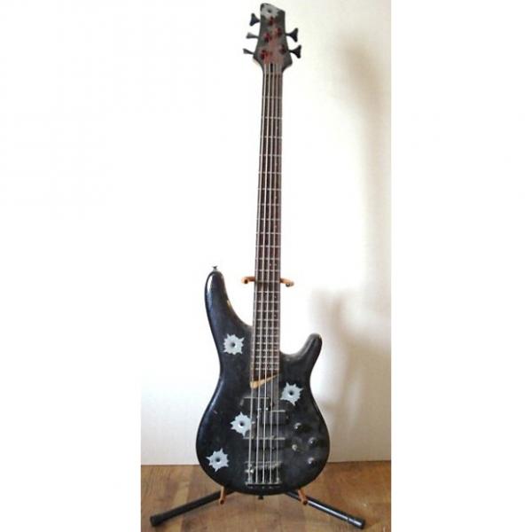 Custom Vester 5 String Bass OPR 1235 Vintage Gear repainted chips rust and dust- works #1 image