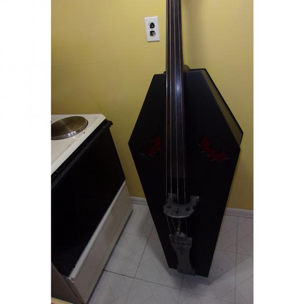 Custom HomeBrew HomeMade Upright  Coffin Bass 'One of a Kind' with Pickup #1 image