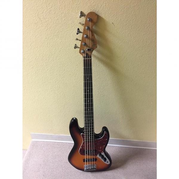 Custom Fender 5 string jazz bass #1 image