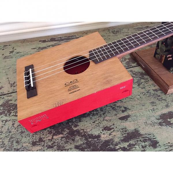 Custom Taconic Cigar Box Guitar Tenor Ukulele - CAO Consigliere - Acoustic/Electric - Active Electronics #1 image