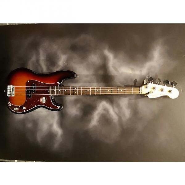 Custom Fender American Standard Precision Bass 2016 3 Tone Sunburst #1 image