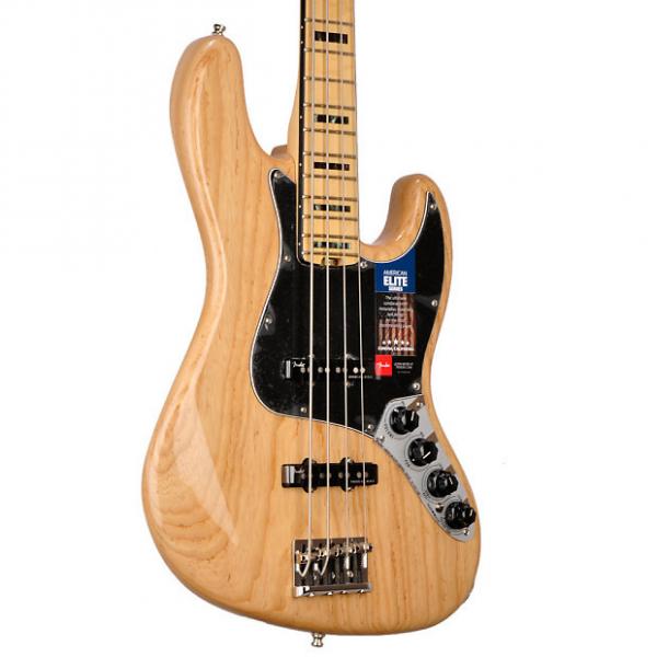 Custom Fender American Elite Jazz Bass  8.8 pounds - US16098733 2017 Natural #1 image