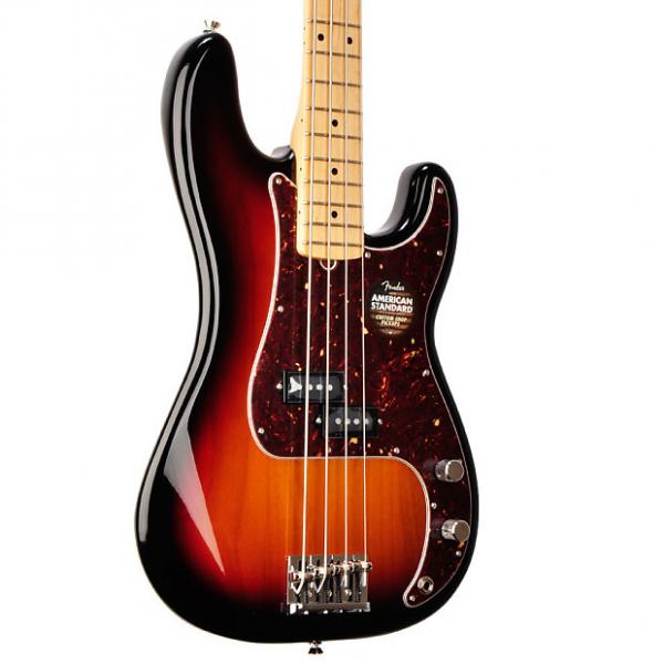 Custom Fender American Standard P Bass 3 Tone Sunburst Maple Fretboard - US16025086 - 8.1 pounds 201 #1 image