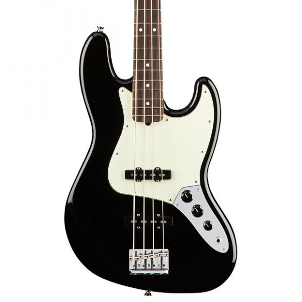 Custom Fender American Pro Jazz Bass, Rosewood Fingerboard - Black #1 image