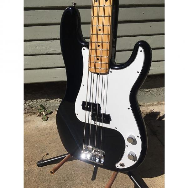 Custom Fender American Standard Precision Bass 2015 Black #1 image