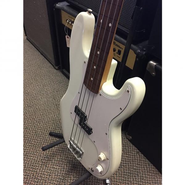 Custom Fender Fretless P Bass 1994 Olympic White #1 image