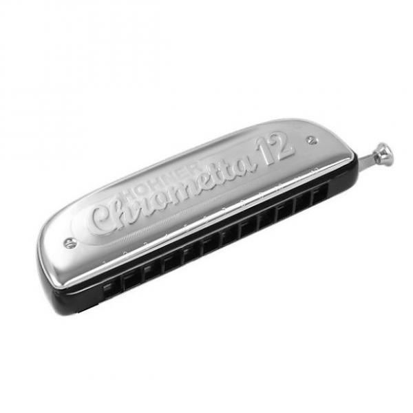 Custom Hohner Chrometta 12 Chromatic Harmonica - Key of C #1 image