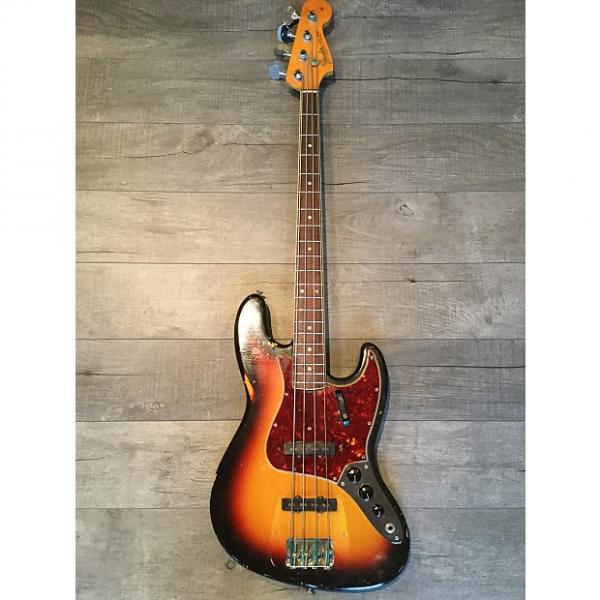 Custom Fender Jazz Bass 1966 3-Tone Sunburst #1 image