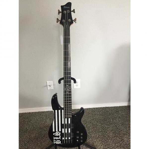Custom Schecter Signature JD Deservio Electric Bass Gloss Black #1 image