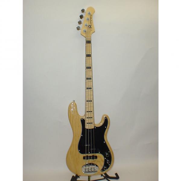 Custom Lakland Skyline Series P/J 4-String Bass Guitar, Natural Ash Finish - Previously Owned #1 image