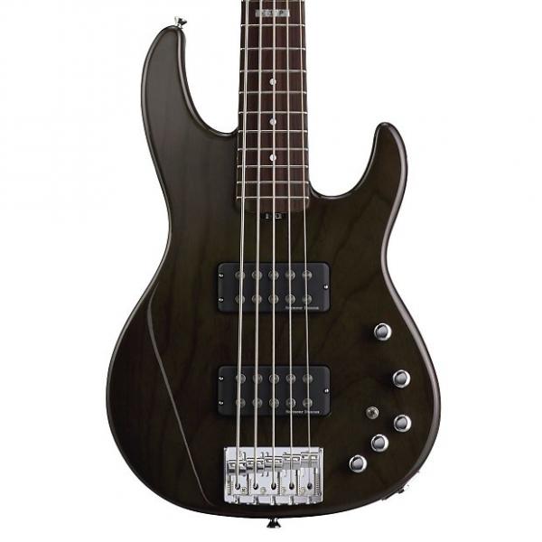 Custom ESP E-II AP-5 Electric Bass, 5-String, See-Thru Black (with Case), Used #1 image