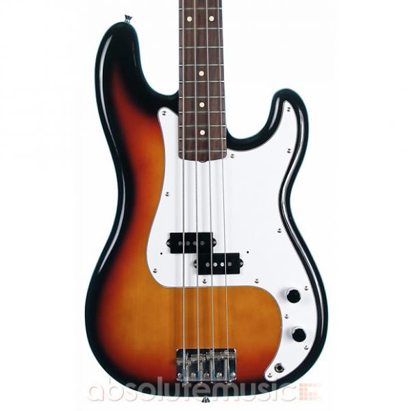 Custom Fender Japanese Precision Bass Guitar, Sunburst #1 image