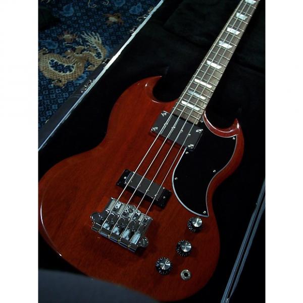Custom Gibson 2015 SG Bass  MINT/Un-played/New condition! 2015 Wine Red, W/OHSC and Factory Babicz bridge. #1 image