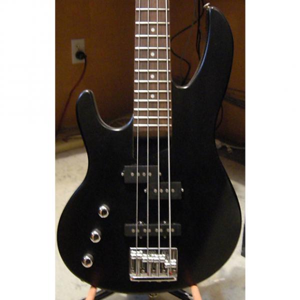 Custom 2003 ESP Ltd B-50 PS Sample/Prototype Black Satin Finish Passive Left-Handed Electric Bass Guitar #1 image