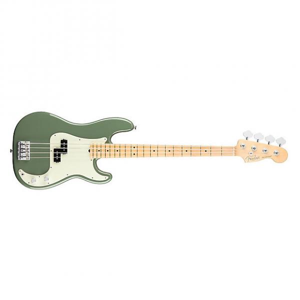 Custom Fender American Professional Precision Bass Maple Neck Antique Olive #1 image