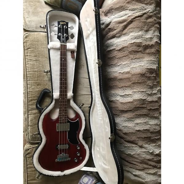 Custom Gibson SG Bass Faded Solidbody 2011 Faded Cherry Wood #1 image
