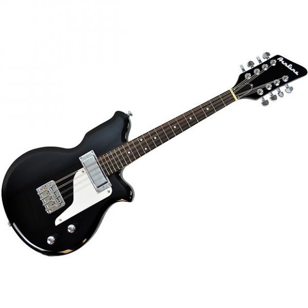 Custom Eastwood Guitars Airline Mandola - Black DEMO #1 image