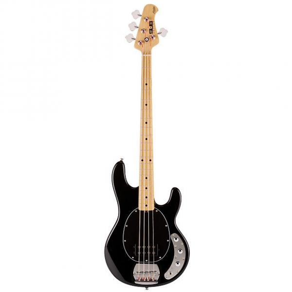 Custom Musicman SUB Series Ray4 Bass Guitar - Black #1 image