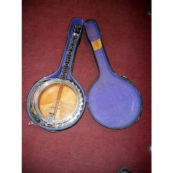 Custom Vega  Vintage Vegaphone Professional Pie Plate Resonator 4 String Banjo  30's-40's #1 image