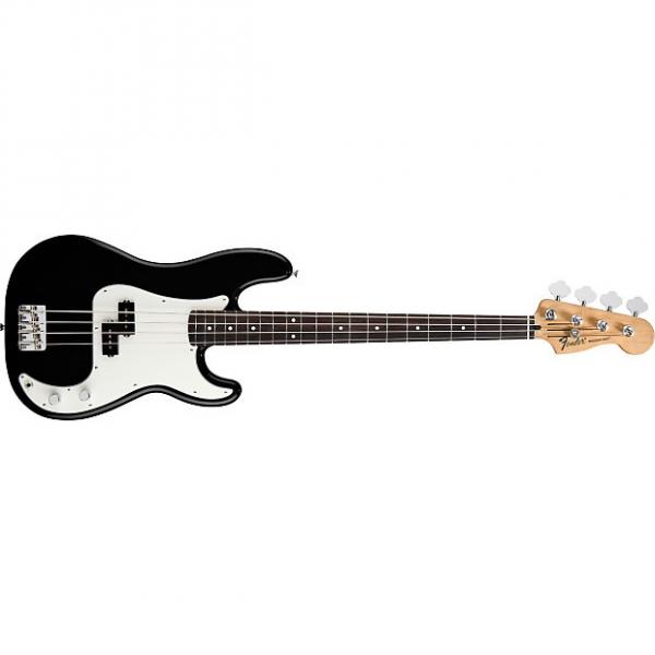 Custom Fender Standard Precision Bass Rosewood Fretboard Black #1 image