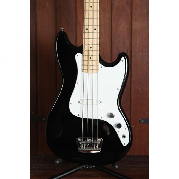 Custom Squier Affinity Series Bronco Short Scale Bass Black #1 image