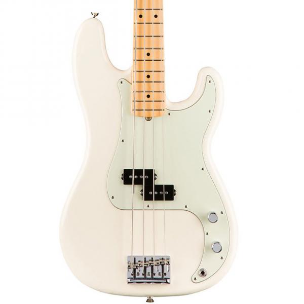 Custom Fender American Pro Precision Bass, MN, Olympic White #1 image