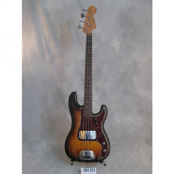 Custom 1959 Fender Precision Vintage Bass Guitar Sunburst 100% Original #1 image