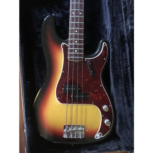 Custom Fender  1966 Precision  1966 3 Color Sunburst #1 image