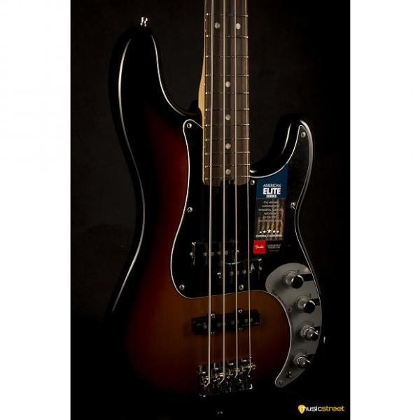 Custom Fender American Elite Precision Rosewood fingerboard, 3 tone sunburst #1 image