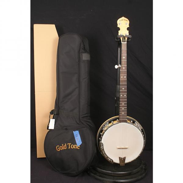 Custom NEW Gold Tone MC150R/P 5 string flathead banjo Maple Classic w/ resonator + planet pegs + hard case #1 image