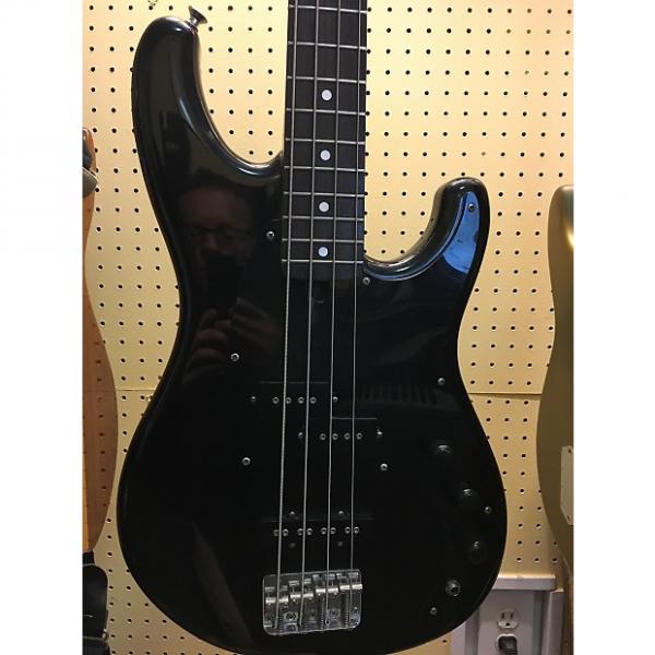 Custom Ibanez Roadstar ii RB650 bass with matching headstock 1987 black #1 image