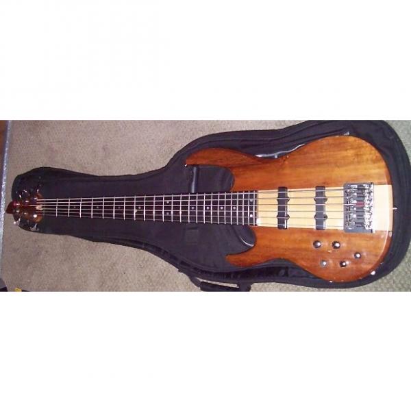 Custom Carvin LEFTY 6-String Electric BASS Guitar LB76 USA Made Six Strings Left Handed #1 image