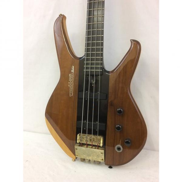 Custom Washburn Status  1000 1980's Natural 4 String Headless Bass Mark King Level 42 #1 image