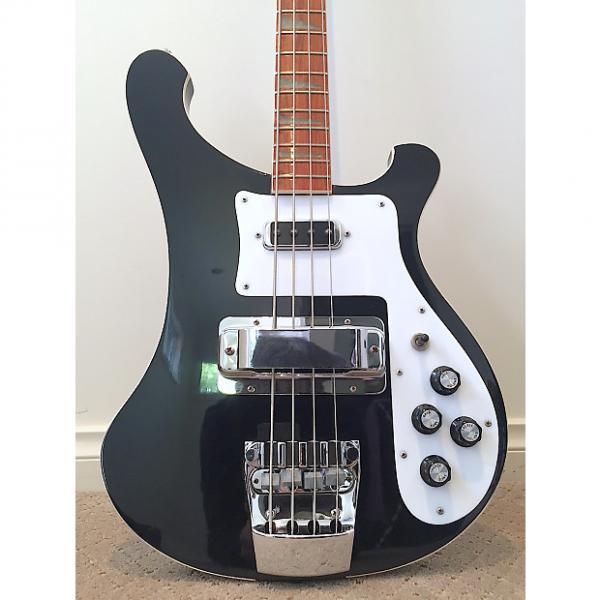 Custom 1991 Rickenbacker 4003 Black Jetglo Bass in great condition #1 image
