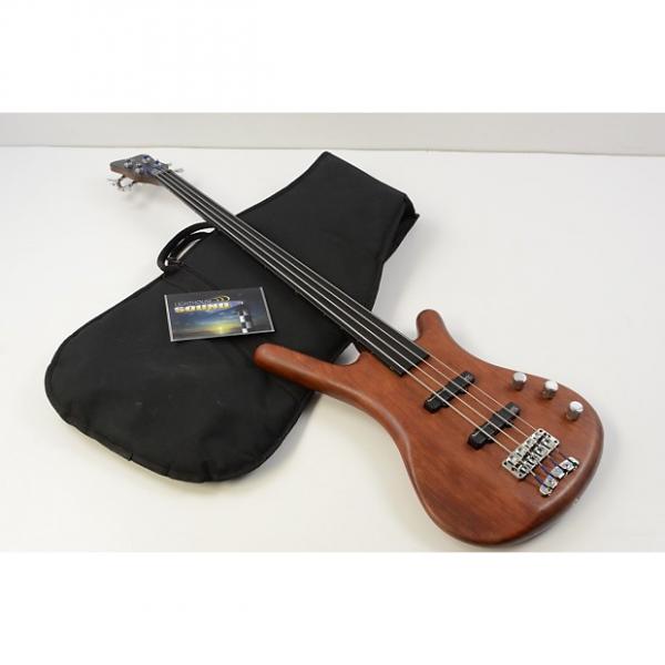 Custom 1998 Warwick Fretless Corvette Standard 4 String Bass w/Gig Bag #1 image