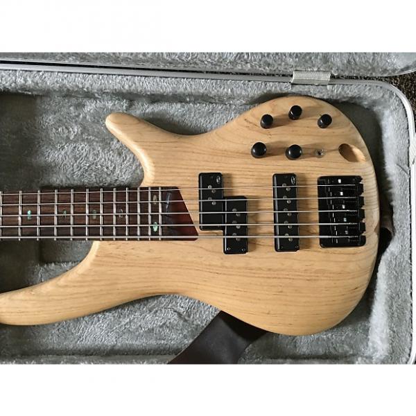Custom Ibanez SR655BBF Electric Bass 2017 Amber Natural #1 image