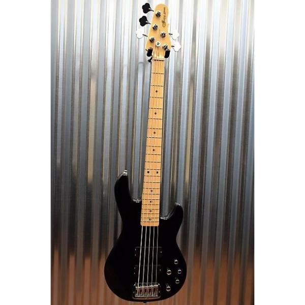 Custom G&amp;L Tribute M-2500 5 String Electric  Bass Black Maple Neck &amp; Case M2500 #2548 #1 image