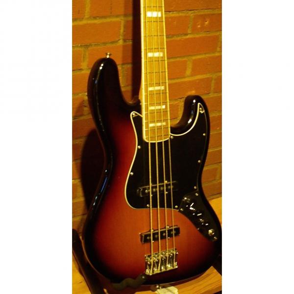 Custom Fender Classic Series '70s Jazz Bass 2014 3 Color Sunburst, Rosewood fingerboard #1 image