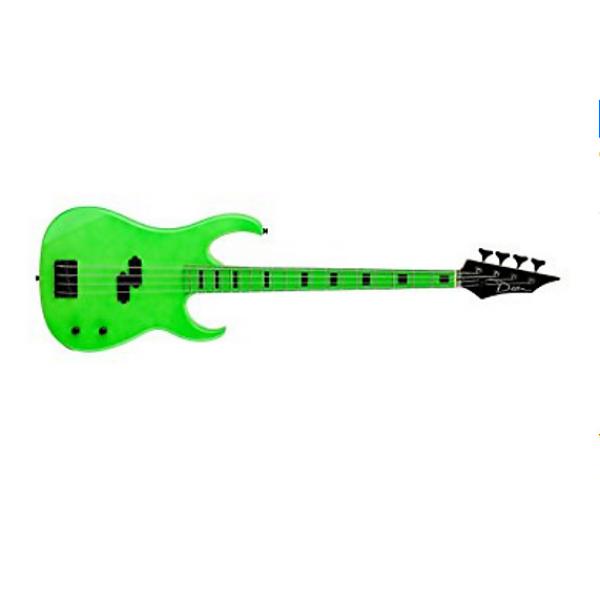 Custom Dean Custom Zone Bass, Nuclear Green #1 image